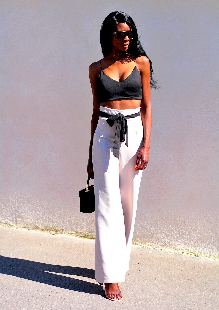 pantalon-taille-haute-crop-top-idee-look-chic-printemps-ete pantalon-taille-haute-crop-top-idee-look-chic-printemps-ete