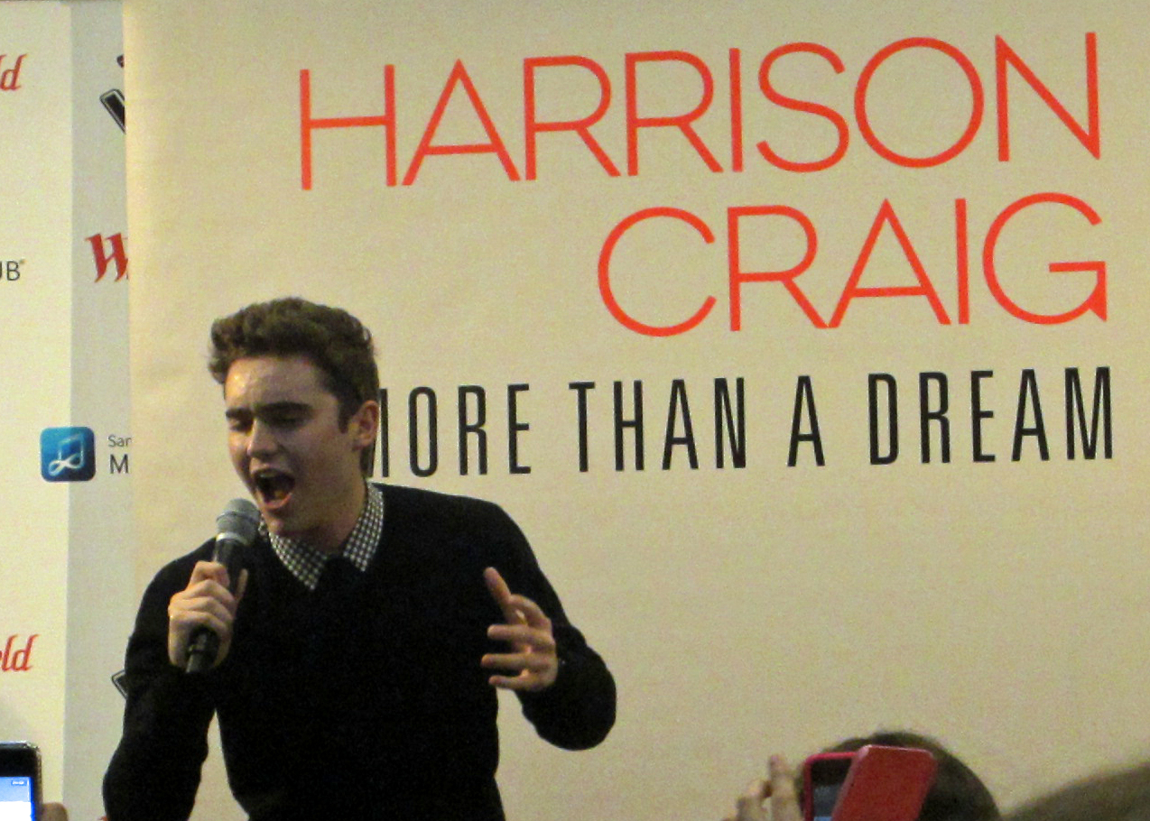 kerrie gurney Meeting Harrison Craig Winner