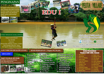 Tempat Wisata Outbound Pelita Desa Ciseeng - Bogor Paket EDU I