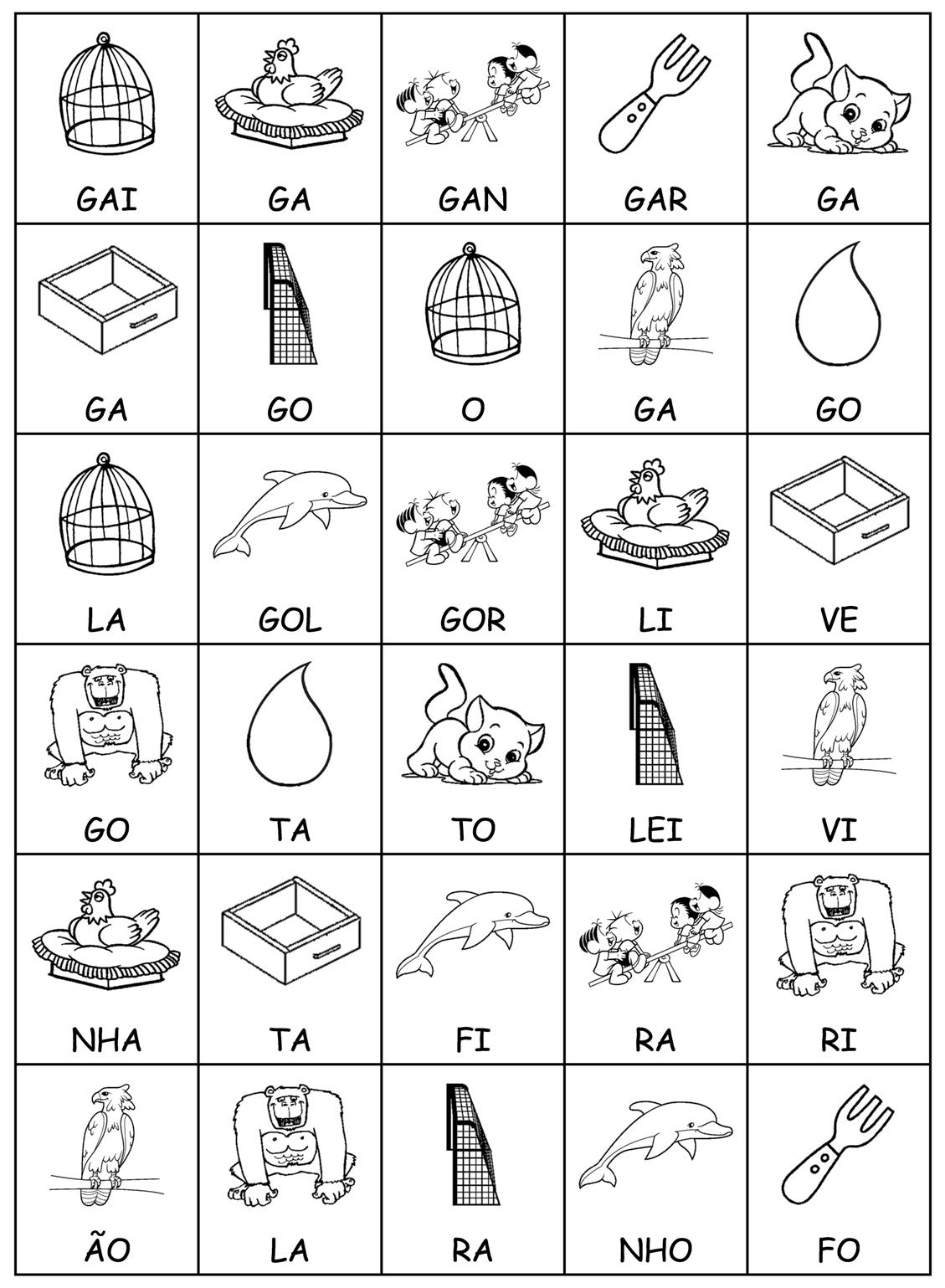 cartilhas e atividades fundamental 1 e 2 atividades letra g