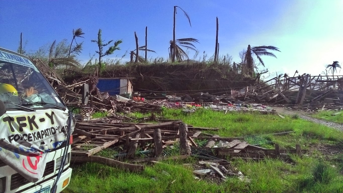 Entering Yolanda-Stricken Eastern Samar