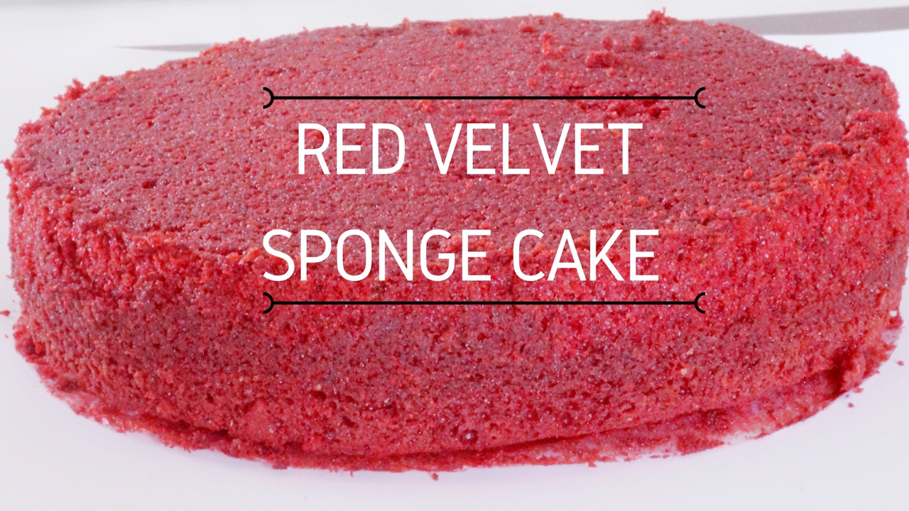 Red Velvet Sponge Cake -