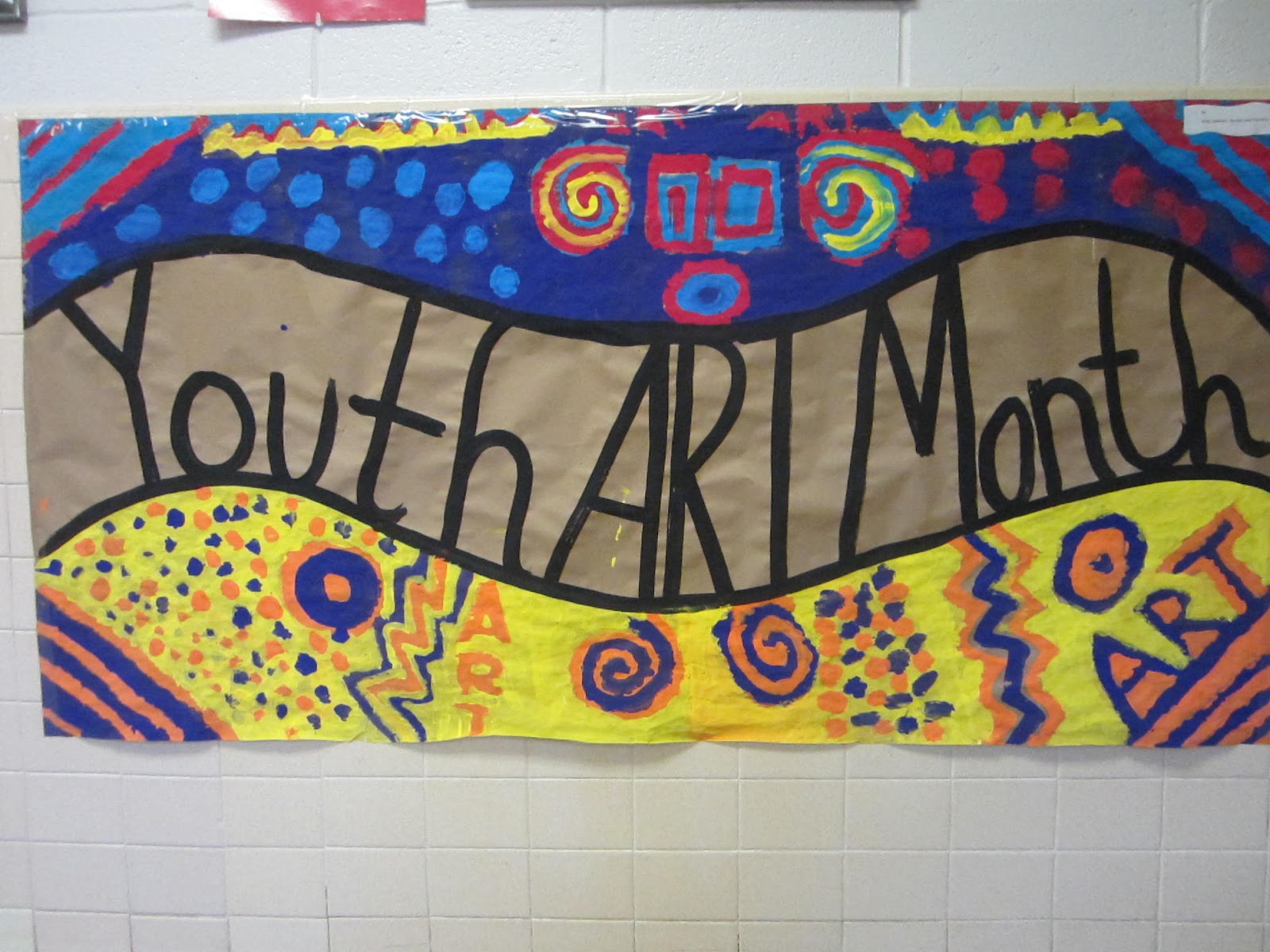 Bulletin Boards to Remember Youth Art Month and Music in Our Schools