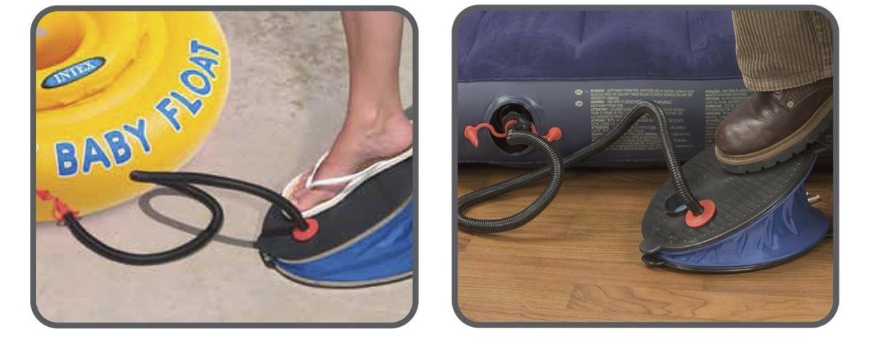 Intex Foot Pump 3.09 (Reg 8) + Free Shipping With Amazon Prime or 49