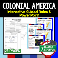 ➤American History Guided Notes ➤American History Interactive Notebook ➤American History Note Taking ➤American History PowerPoints ➤American History Anticipatory Guides
