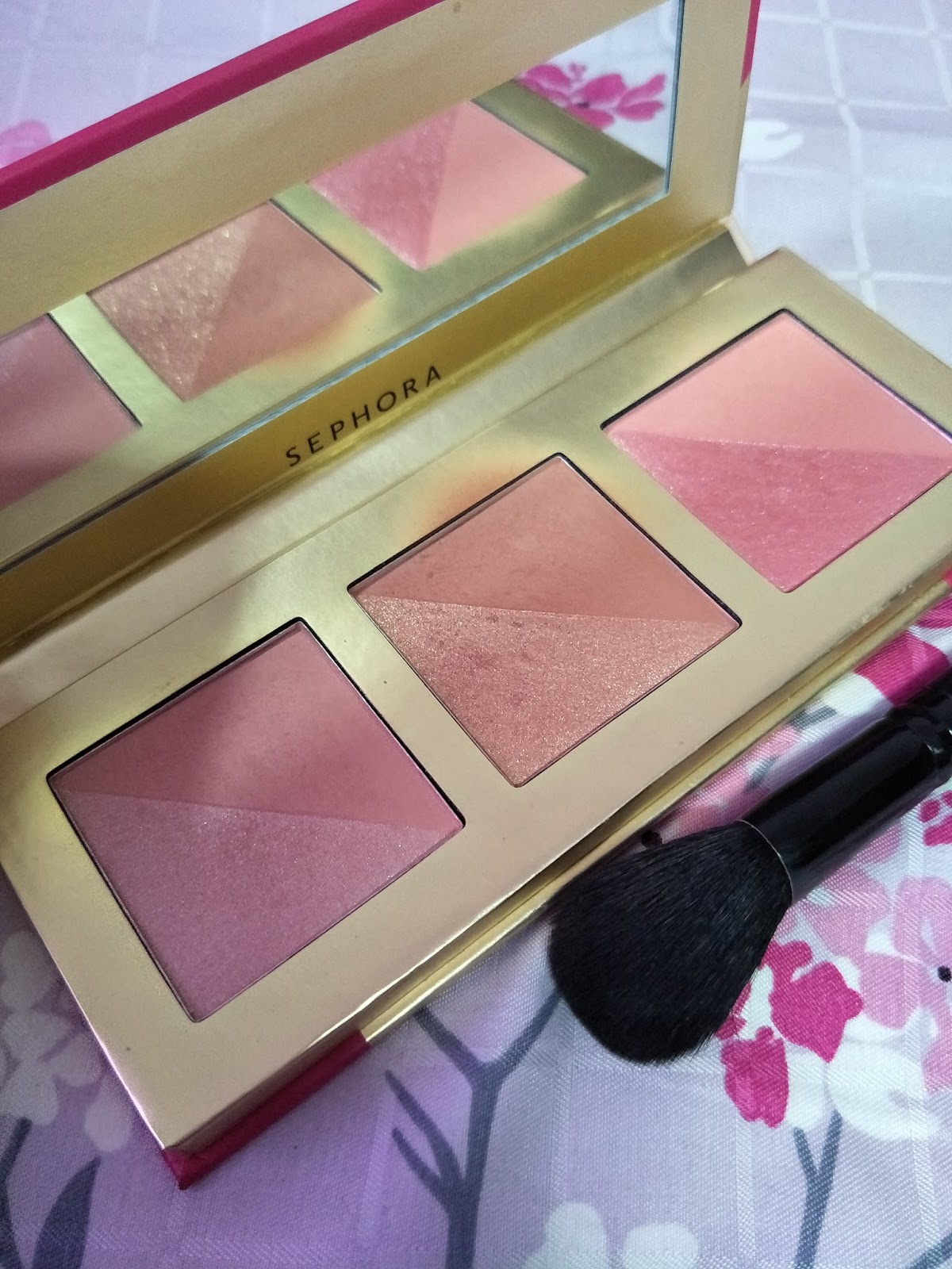 REVIEW Blushing For You Blush Palette BLUSHER DARI SEPHORA YANG