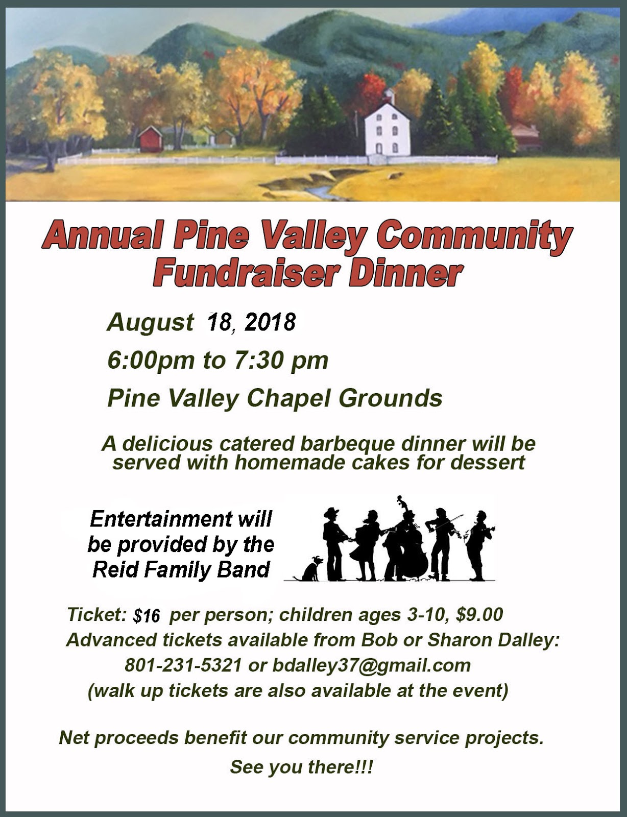 pine valley blog annual pine valley community fundraiser dinner
