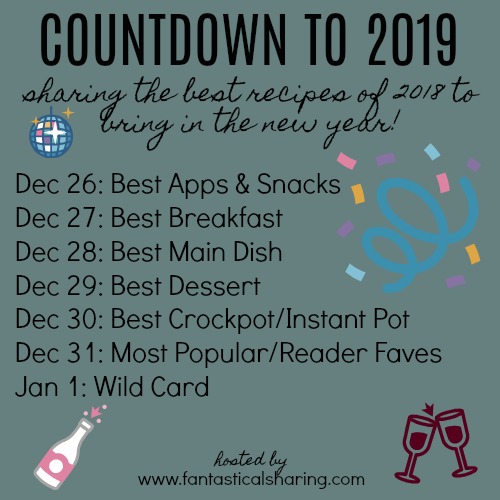 Countdown to 2019 [All the Details] - if you are a food blogger, come join in as we share our favorite recipes of 2018!