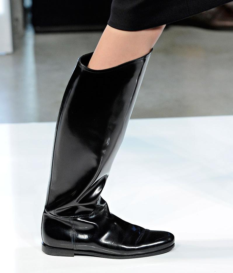 Fashion & Lifestyle Bottega Boots Fall 2012 Womenswear