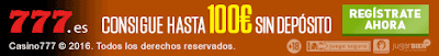Casino777 Bono gratis de 100€ Casino777 Bono gratis de 100€