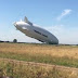 Zepelín más grande del mundo se estrella en vuelo de prueba