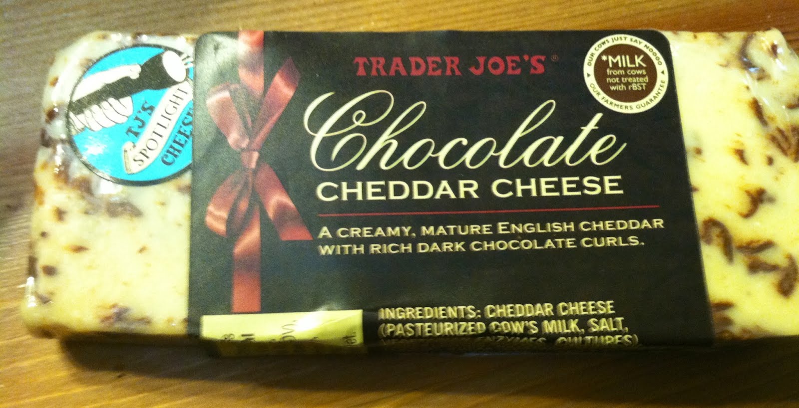 What's Good at Trader Joe's? Trader Joe's Chocolate Cheddar Cheese