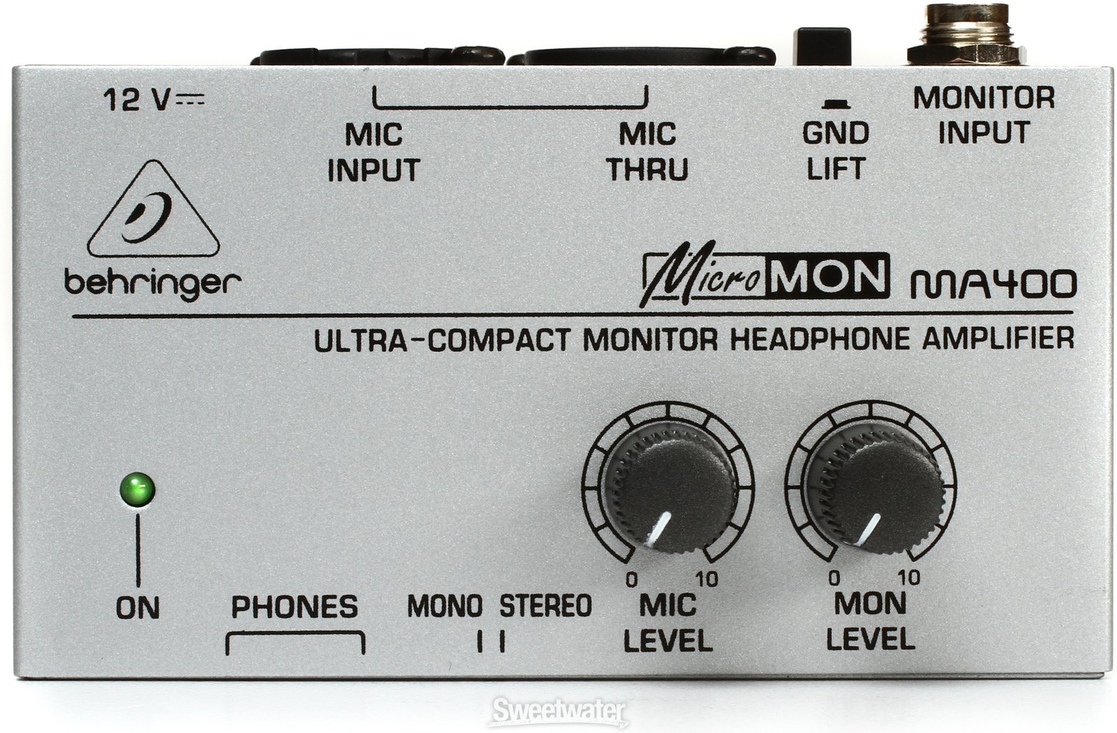 The Mix Is Almost Perfect: Behringer MicroMON MA400 - 2-Ch Monitor