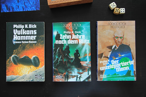 Drei Bücher von Philip K. Dick