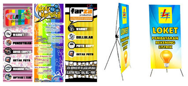 Jasa Percetakan Spanduk dan X Banner Murah di Tangerang