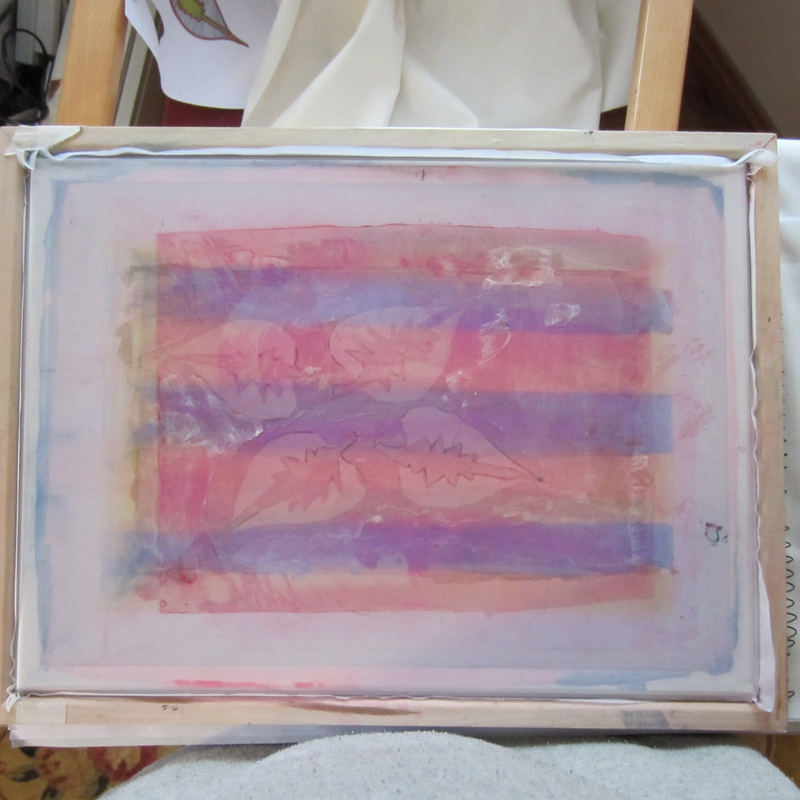 Soy wax for screen printing Living to work Working to live