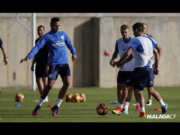 Málaga, se reincorporaron al entrenamiento Llorente y Recio