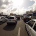 Acessos de saida da região norte congestionados pela ponte Igapó