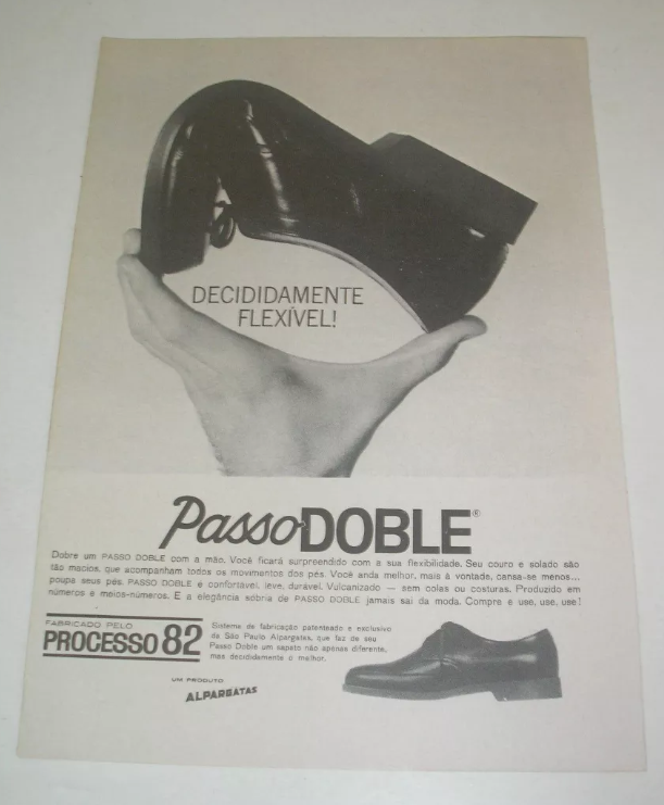 ANOS DOURADOS: IMAGENS \u0026 FATOS: IMAGENS - Anúncio: SAPATO \