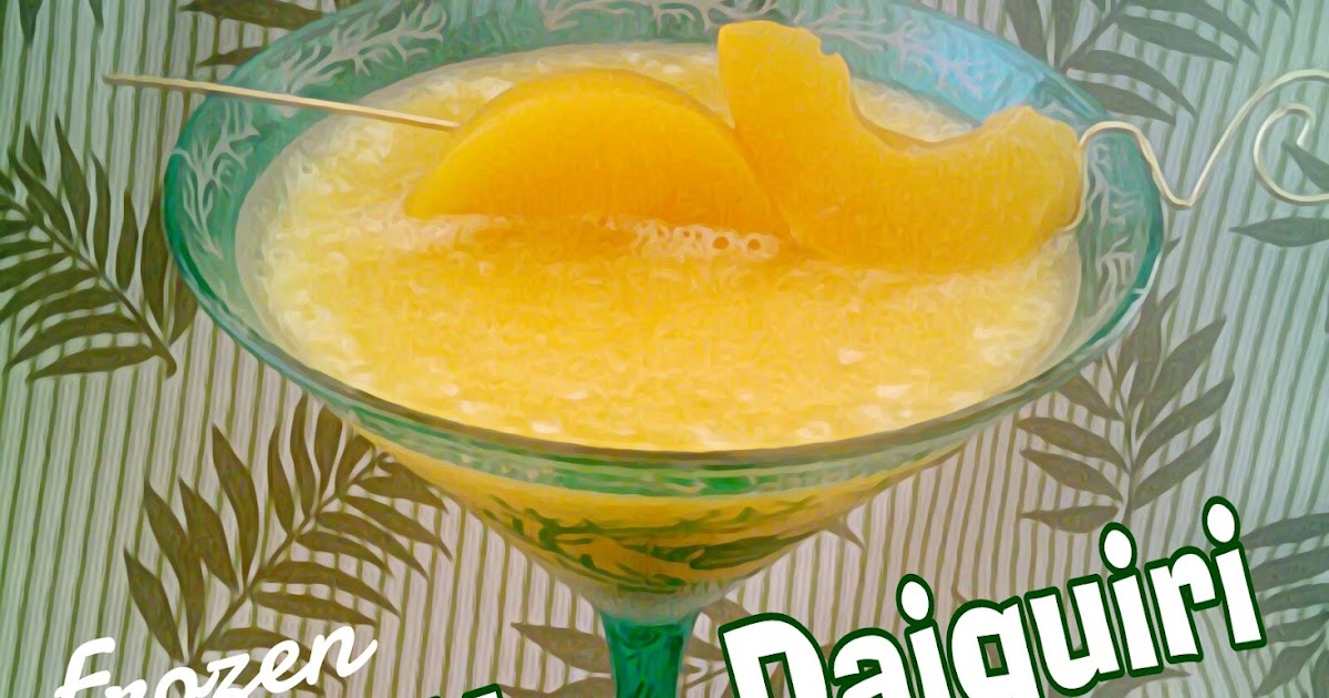 The MARTINI DIVA Peach Daiquiri