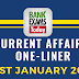 Current Affairs One-Liner: 31st January 2020