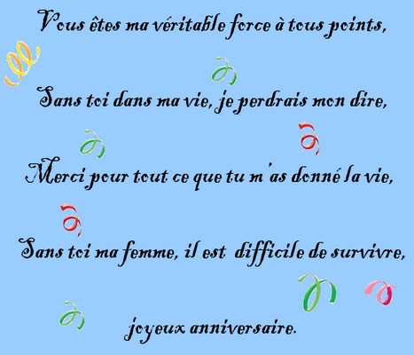 Idee De Texte Pour Anniversaire