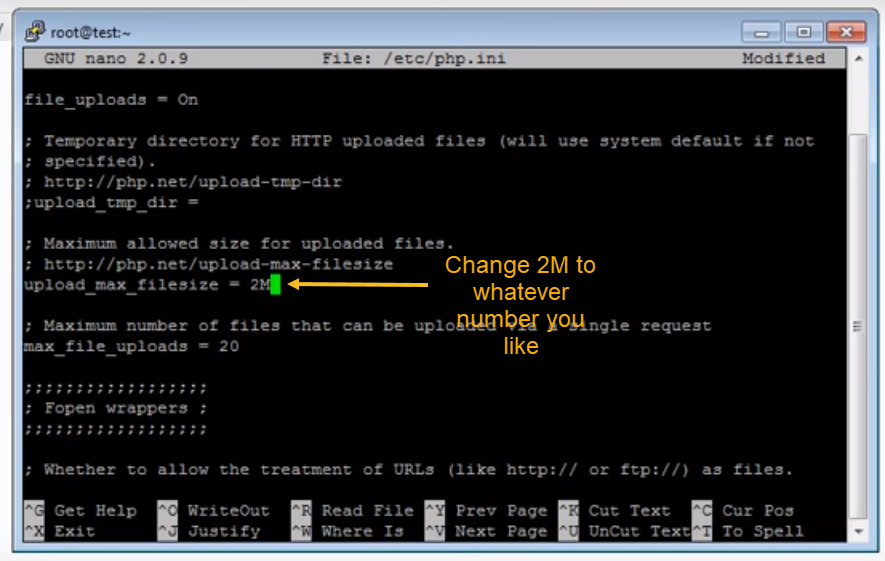 Change Upload Max File Size Limit MySQL Change Upload Max File Size Limit MySQL