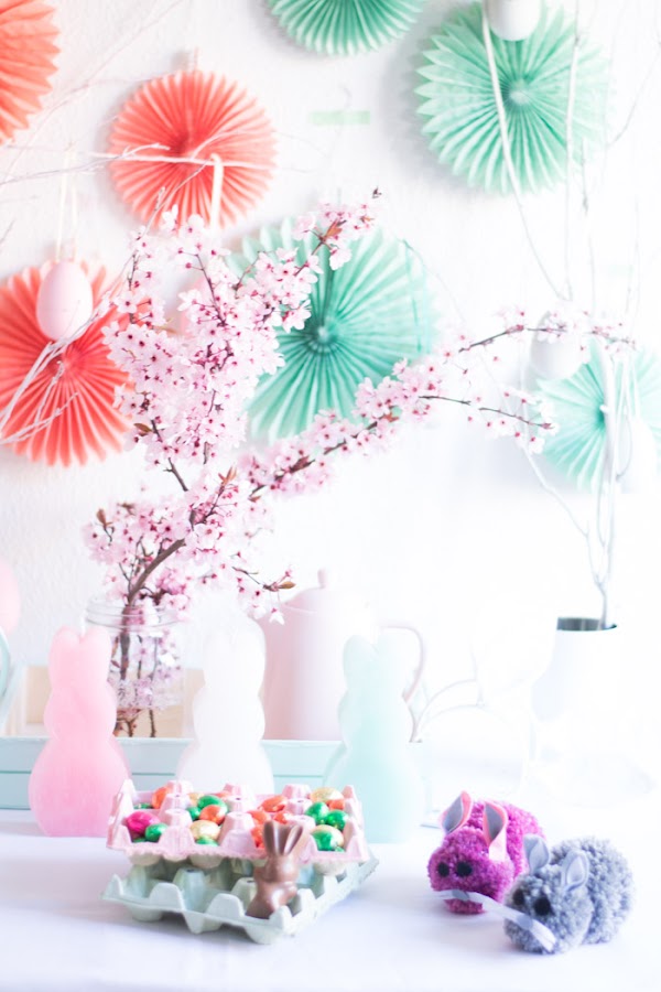 Ideas para una decoración mesa de pascua diy