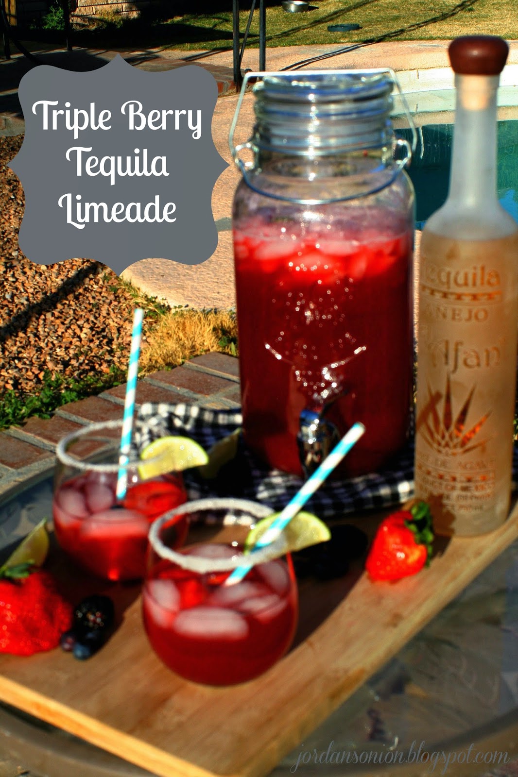 Triple Berry Tequila Limeade