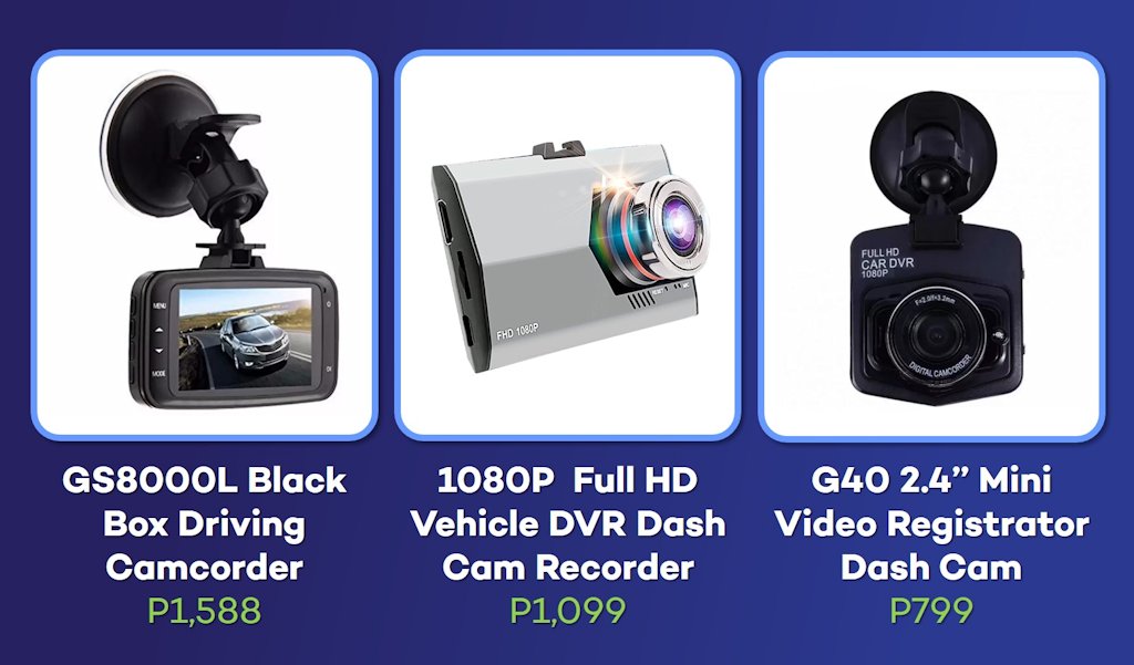 Lazada PH to Offer Dashcam Blowout Sale March 2123 CarGuide.PH