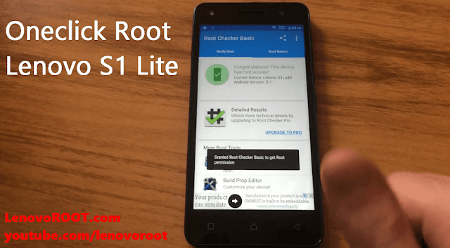 How to Root Lenovo S1 Lite / One click Root Lenovo S1 Lite