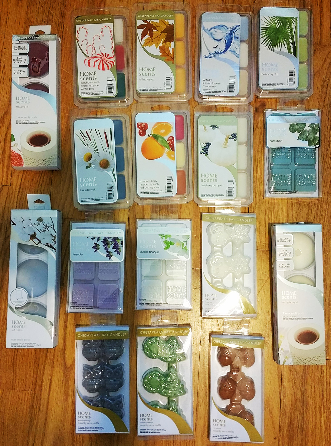 Scented Wax Melt Reviews Chesapeake Bay Candle "Home Scents" Scented