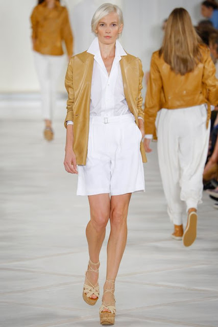 Proposta de look da coleção Ralph Lauren Primavera-verão 2016 Proposta de look da coleção Ralph Lauren Primavera-verão 2016