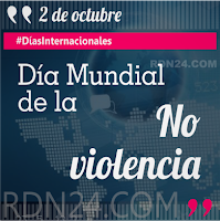 Día Mundial de la No Violencia #DíasInternacionales
