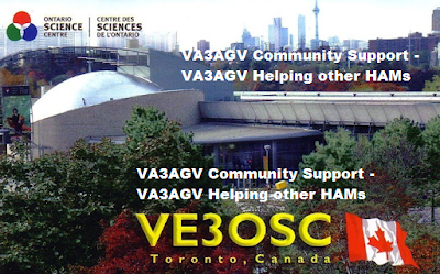 VA3AGV Provided | Donated a DMR radio to the Ontario Science Center