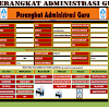 Aplikasi 29 Perangkat Manajemen Guru Lengkap Format Excel