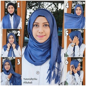 Tren Hijab Masa Kini Kumpulan Cara Memakai Jilbab Pasmina Terbaru Tren 2016