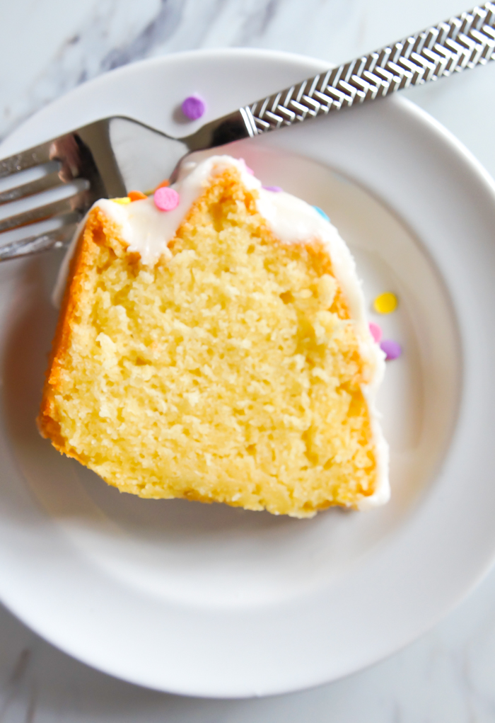 Buttermilk Bundt Cake Bake at 350°