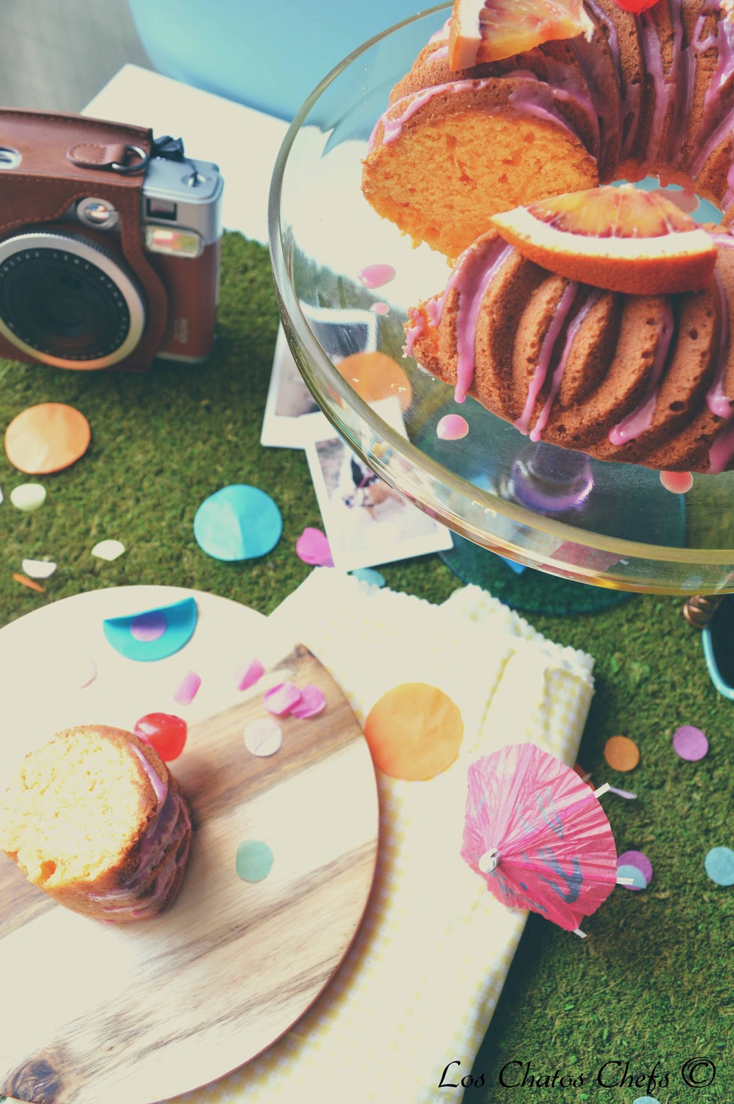 Los Chatos Chefs Tequila Sunrise Bundt CakeBundtbakers