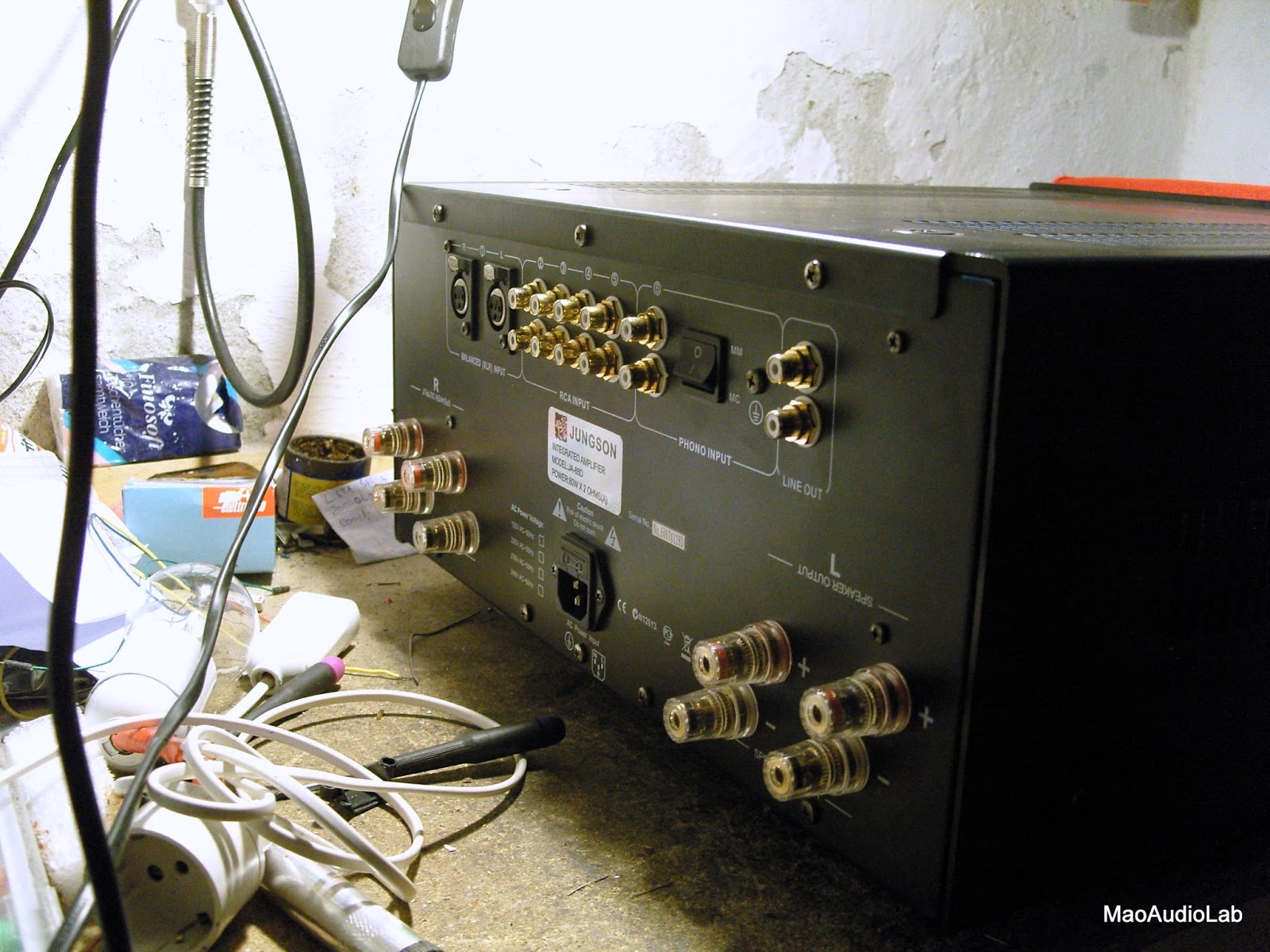 Mao Audiophile Modifications: Jungson JA88D 80W pure class-A Amplifier