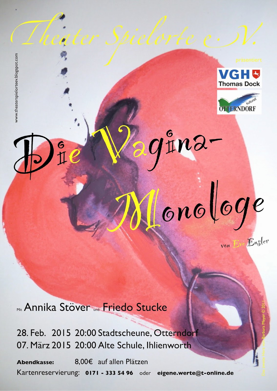 Verlag (eigene werte) Die VaginaMonologe von Eve Ensler