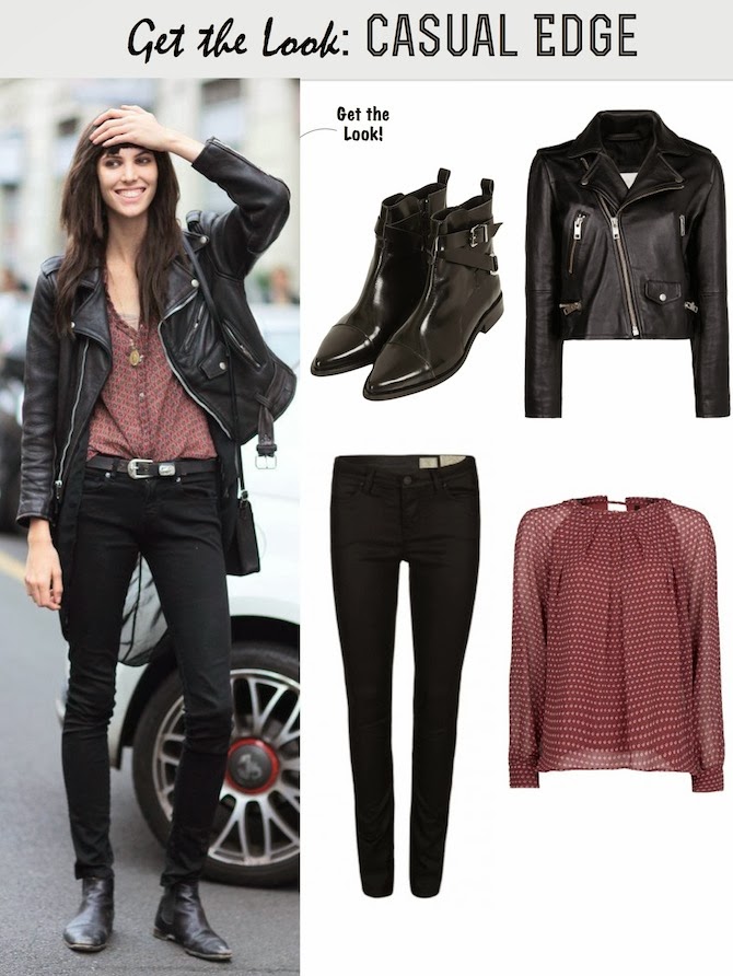 FRANKIE HEARTS FASHION: Get the look: Casual Edge