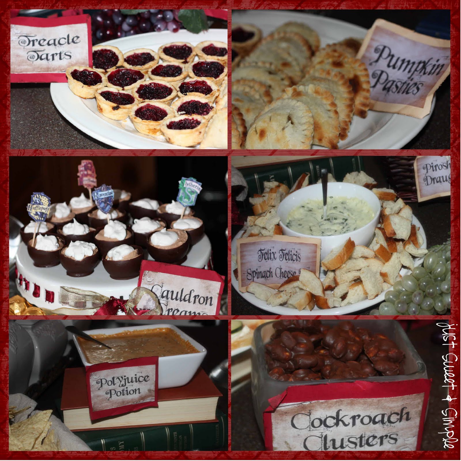 Harry Potter Party Food Ideas - BEYOND THE NOMS