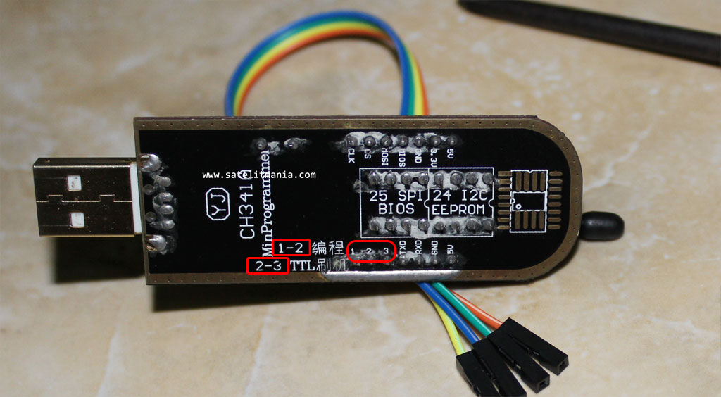 Cara Mengaktifkan Serial PORT Pada USB Programmer CH341A