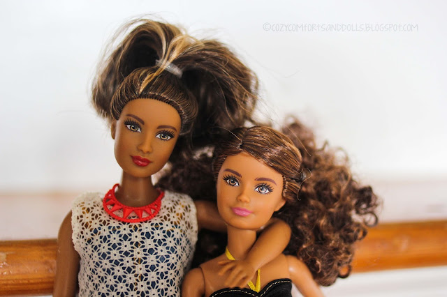 Cozy Comforts and Dolls: Barbie Fashionistas Petite Crazy for Coral and ...