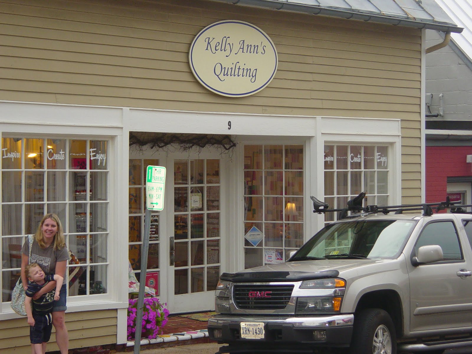 Rose Room Quilts Vacation in Williamsburg, VA with some Quilt Shops