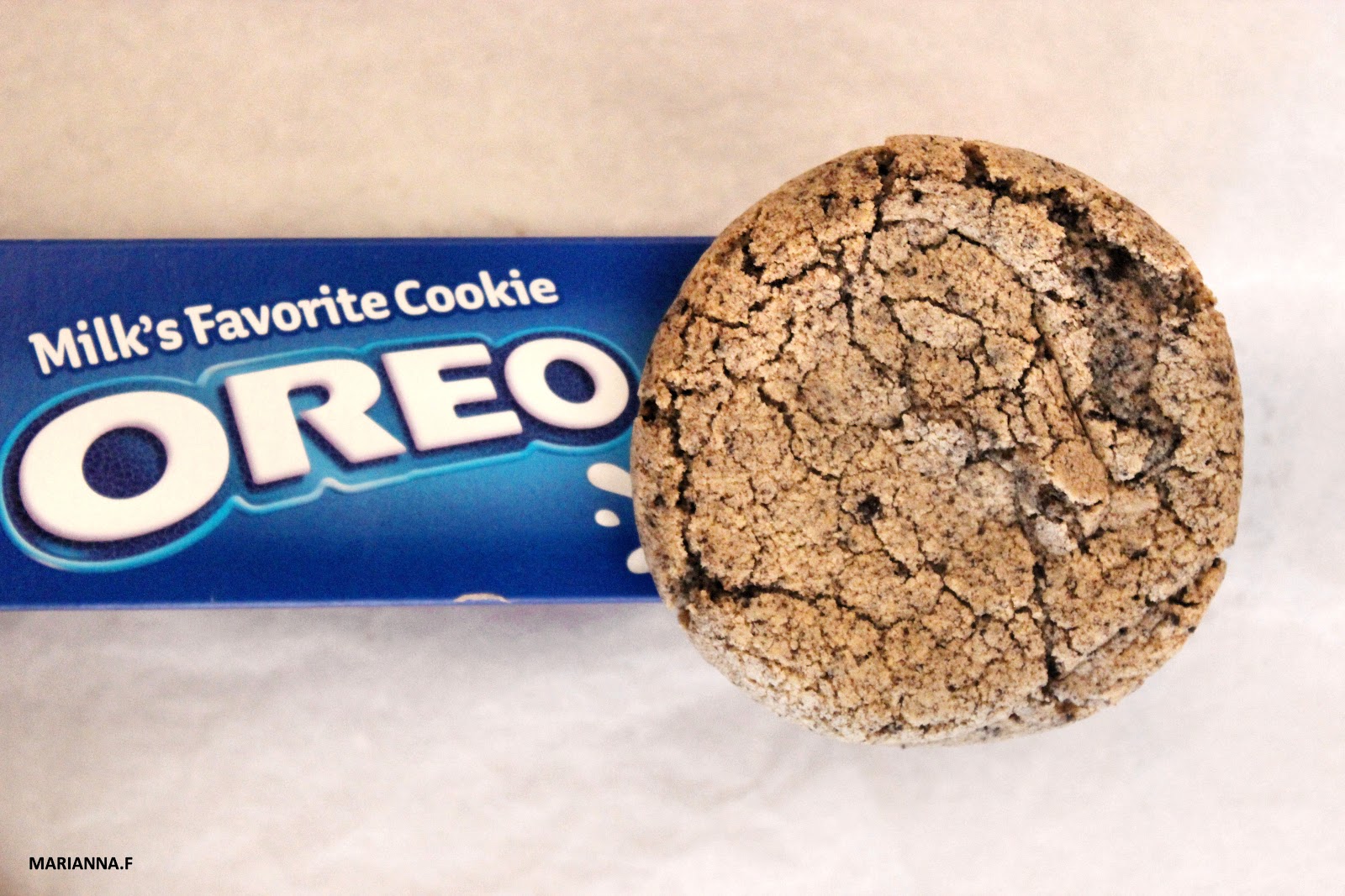 Swirl & Scramble Oreos & Milk Cookie