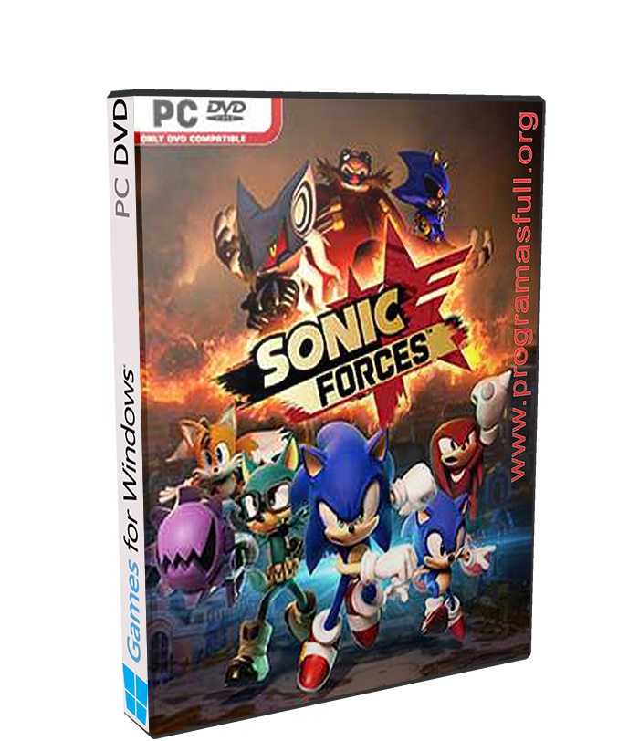 sonic forces poster box cover