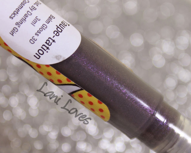 Darling Girl Liquid Kiss Luxe Balm Gloss - Taupe-tation Swatches & Review