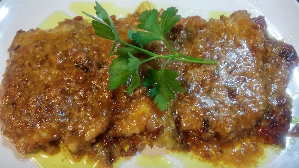 Lomo en salsa de curry